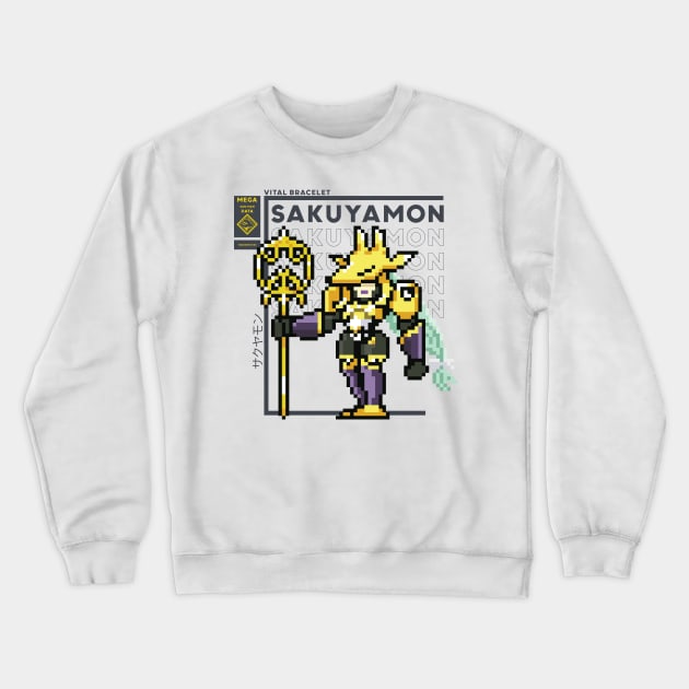 digimon vb sakuyamon Crewneck Sweatshirt by DeeMON